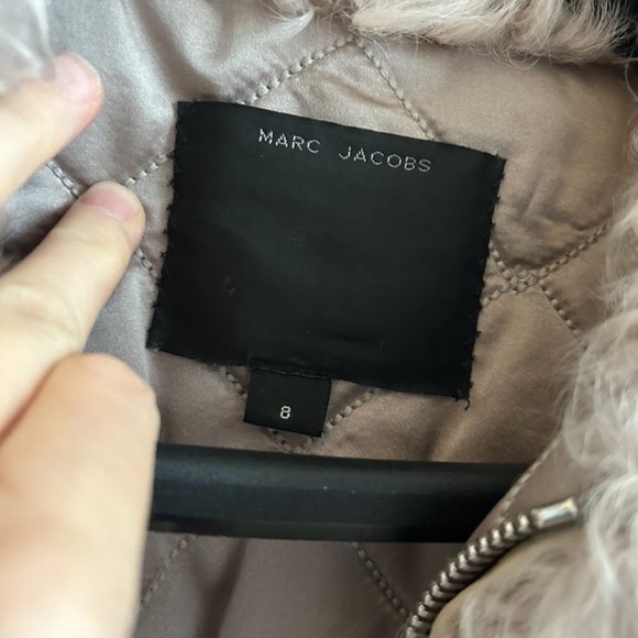 Marc Jacobs lamb fur and silk lined coat - Picture 3 of 16